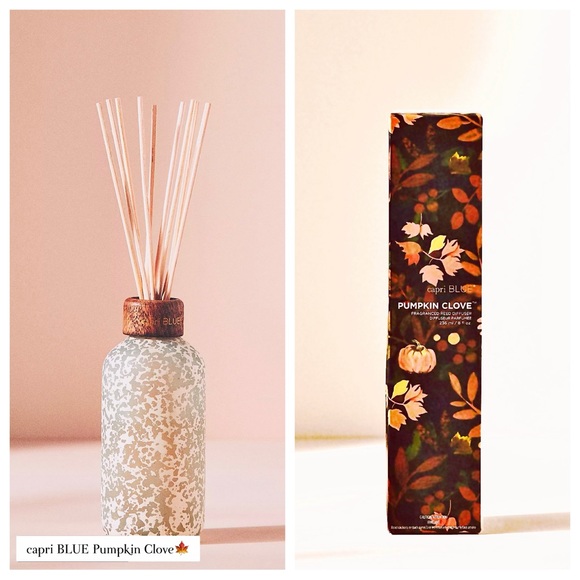 Anthropologie Other - Capri Blue Pumpkin Clove Reed Diffuser🍁 Anthropologie Exclusive- NEW IN BOX🔖🎁